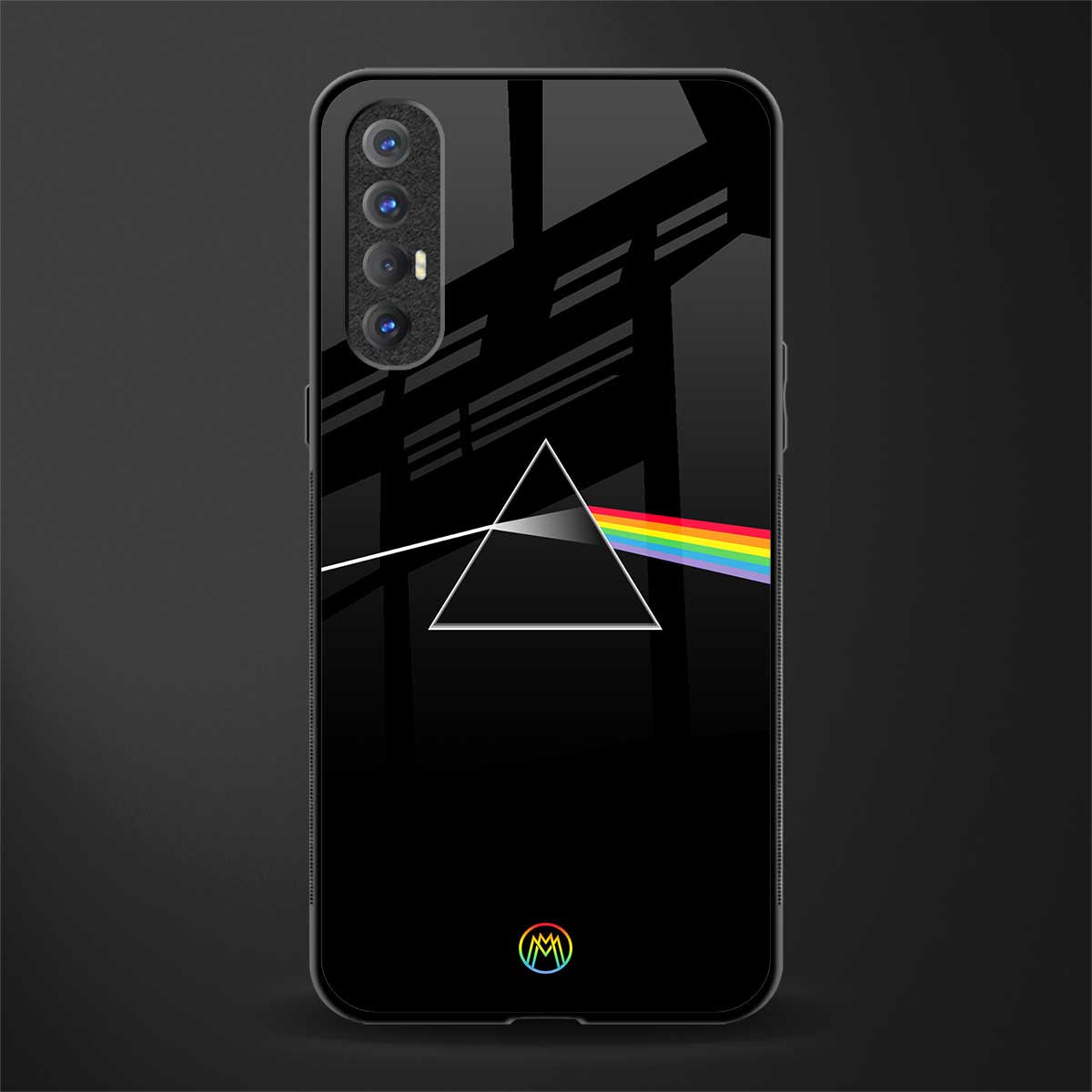 pink floyd glass case for oppo reno 3 pro image