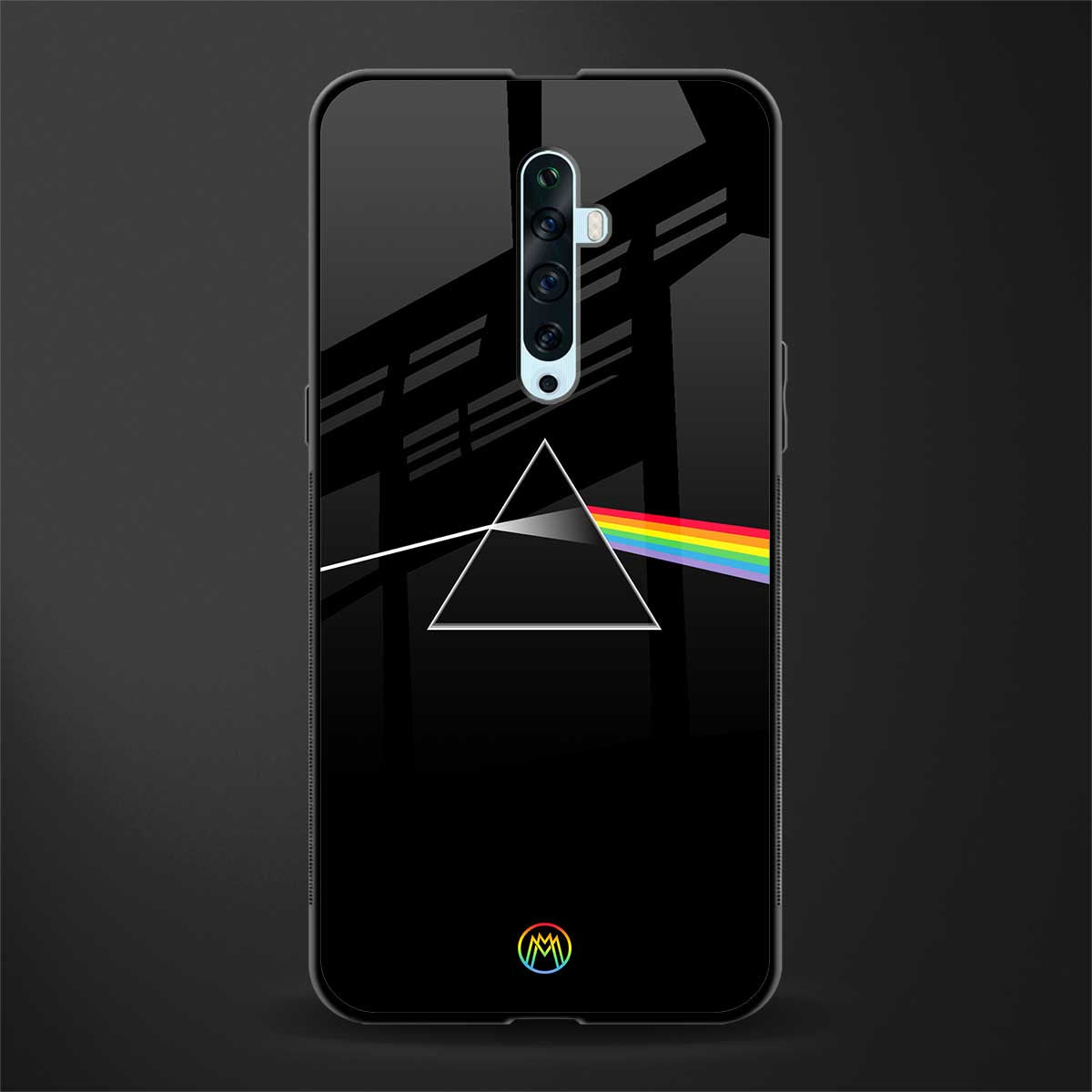 pink floyd glass case for oppo reno 2f image
