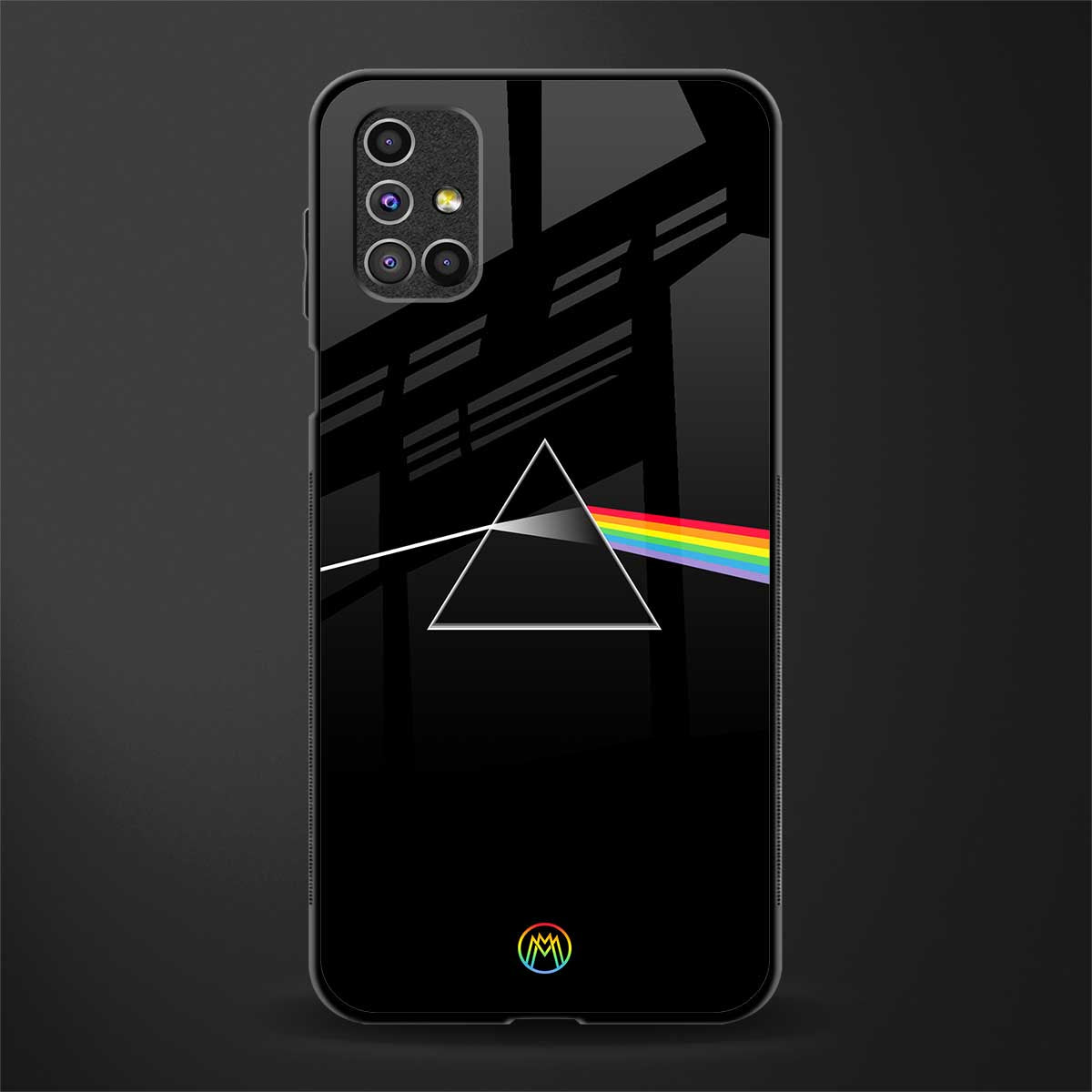 pink floyd glass case for samsung galaxy m31s image