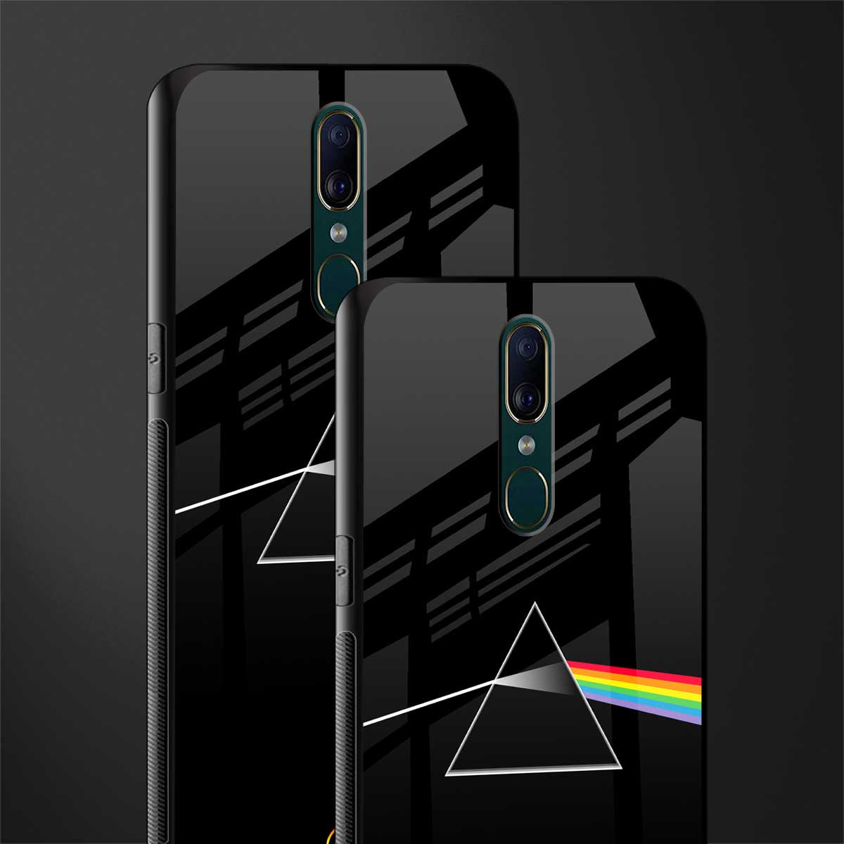 pink floyd glass case for oppo f11 image-2