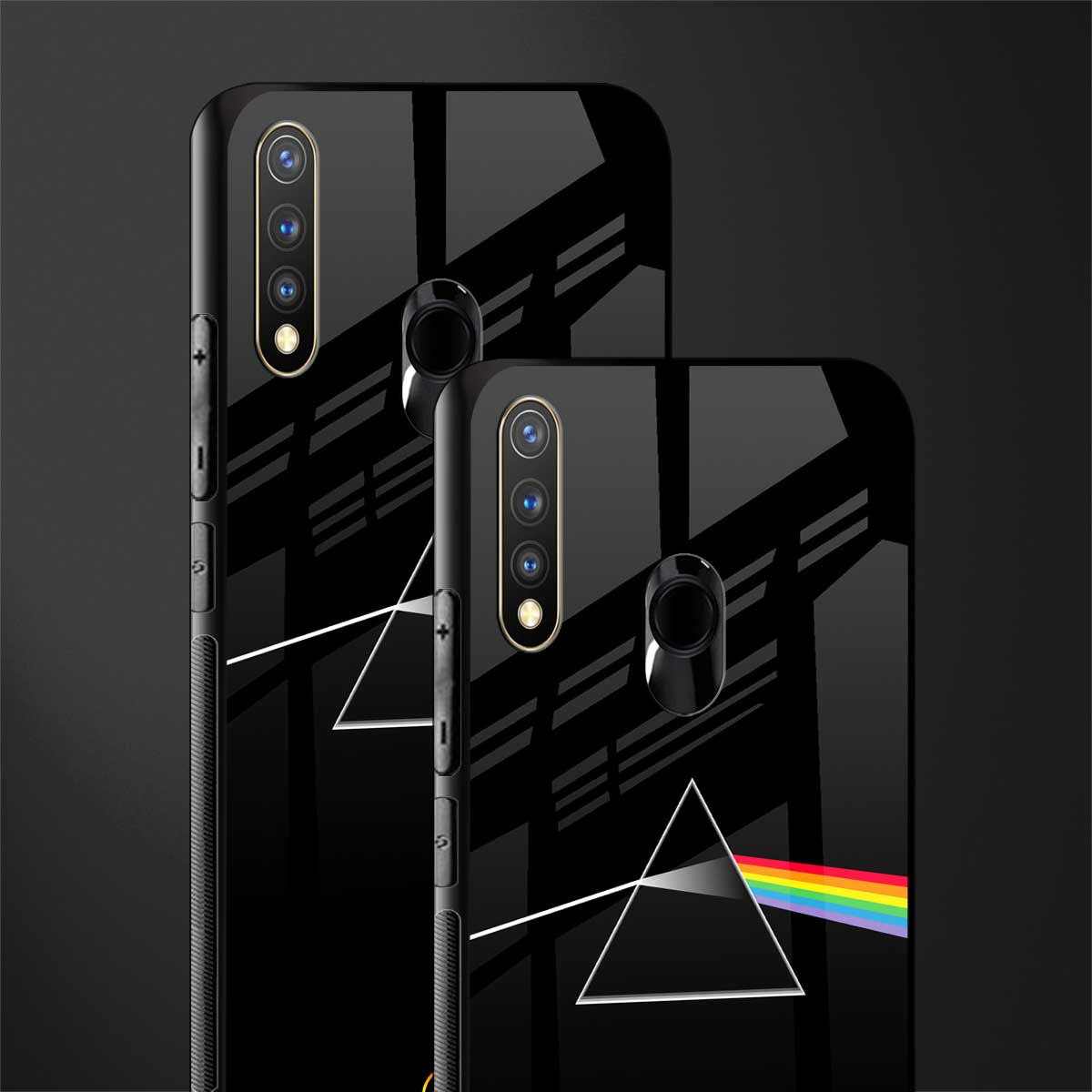 pink floyd glass case for vivo y19 image-2