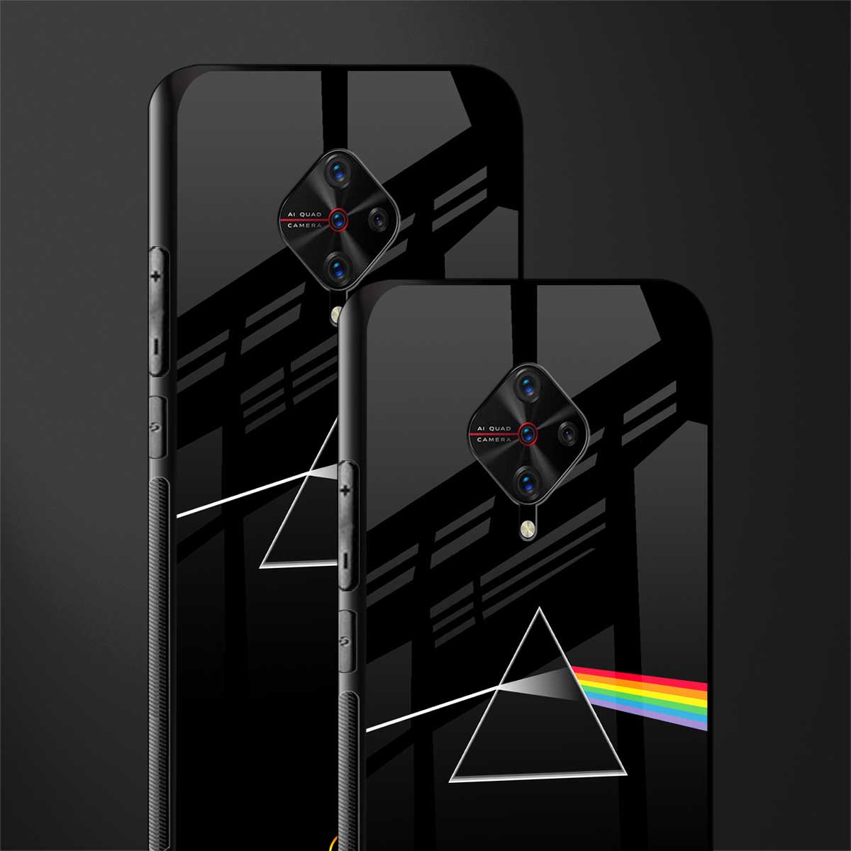 pink floyd glass case for vivo s1 pro image-2