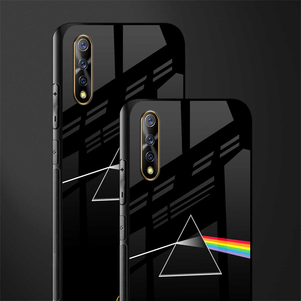 pink floyd glass case for vivo s1 image-2