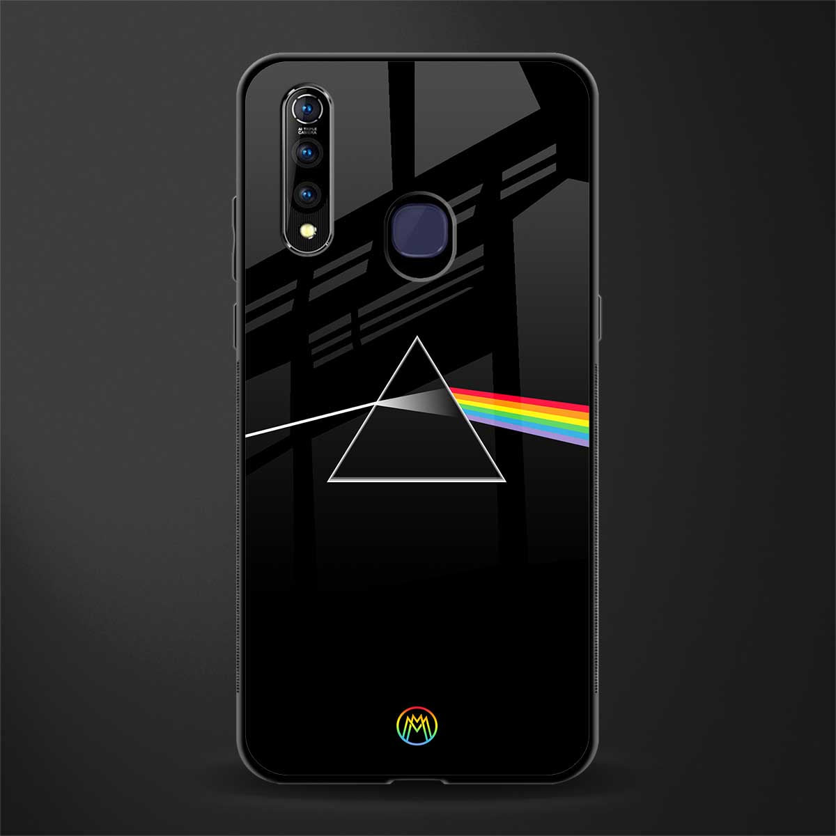 pink floyd glass case for vivo z1 pro image