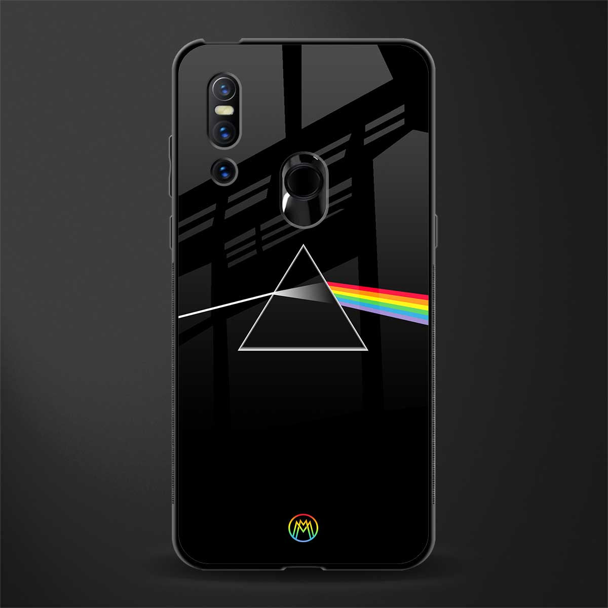 pink floyd glass case for vivo v15 image