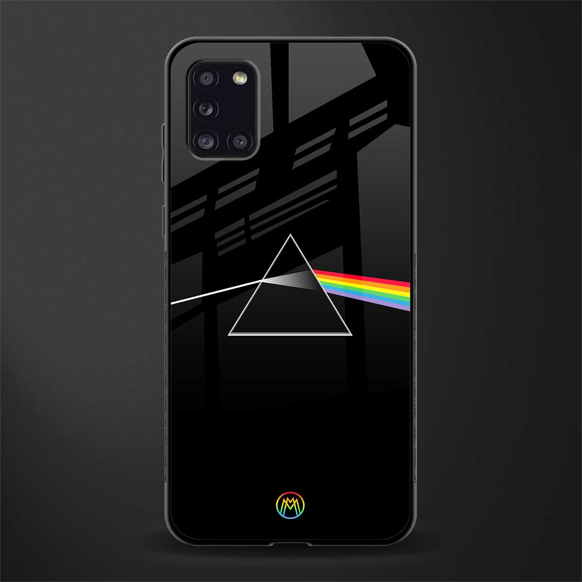 pink floyd glass case for samsung galaxy a31 image