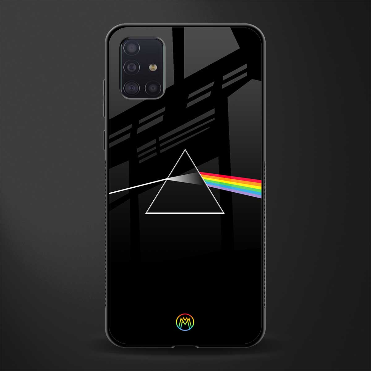 pink floyd glass case for samsung galaxy a71 image