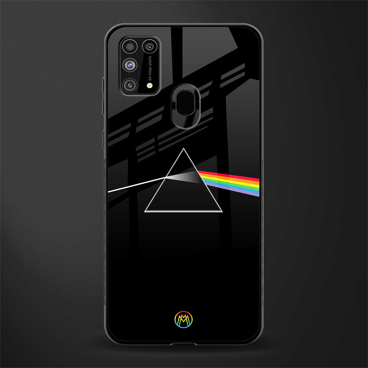 pink floyd glass case for samsung galaxy m31 prime edition image