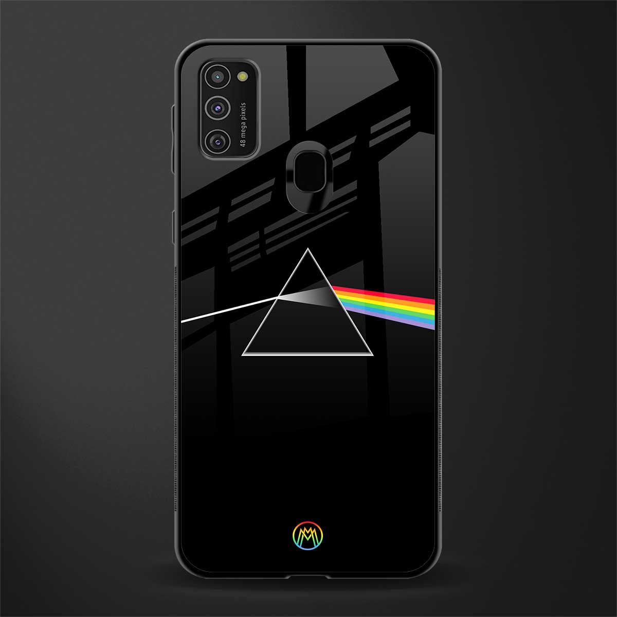 pink floyd glass case for samsung galaxy m30s image