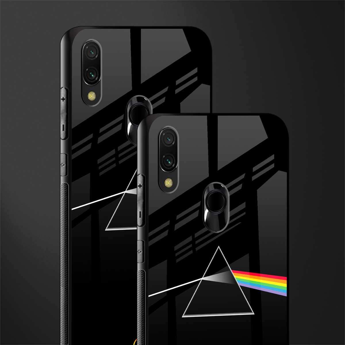 pink floyd glass case for redmi y3 image-2