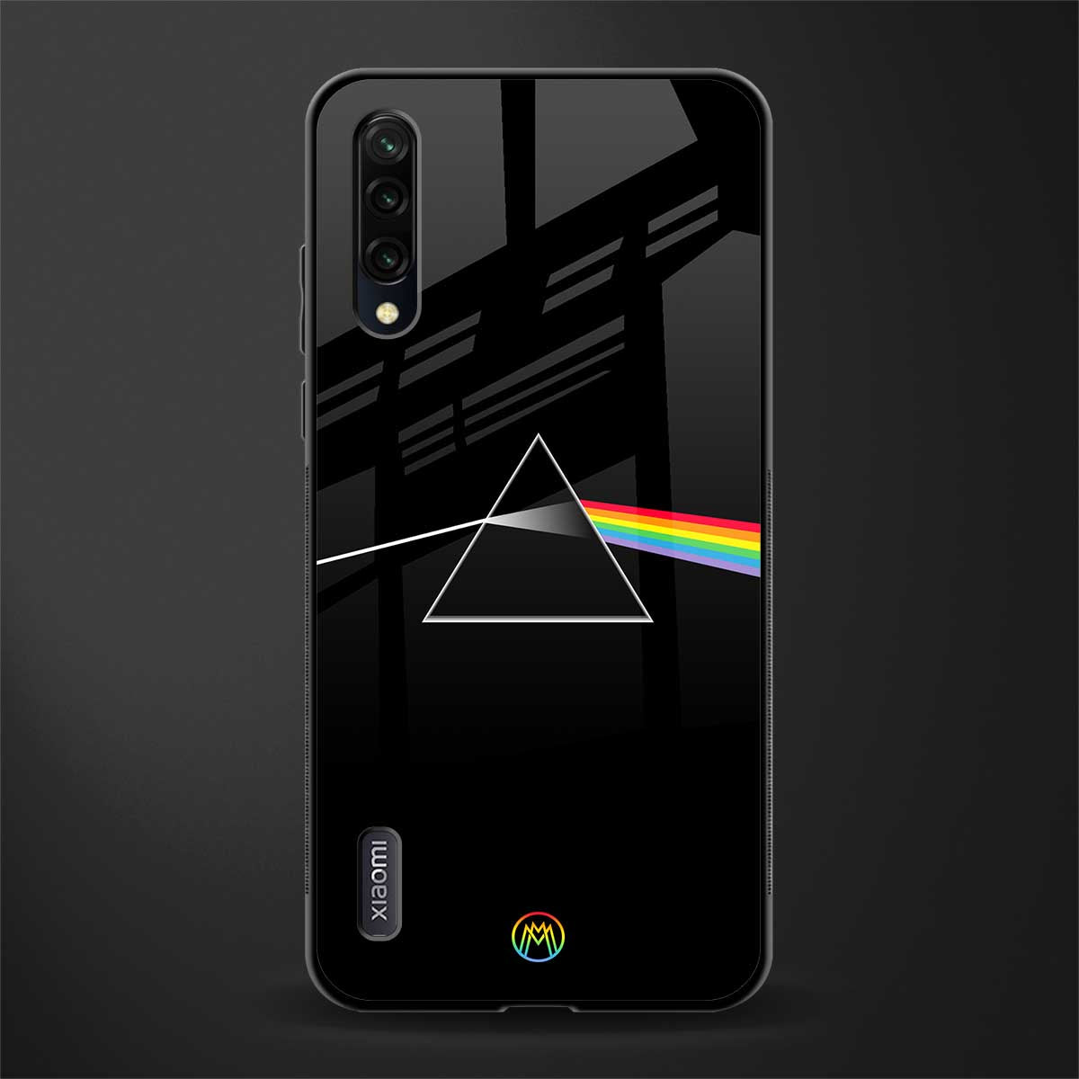 pink floyd glass case for mi a3 redmi a3 image