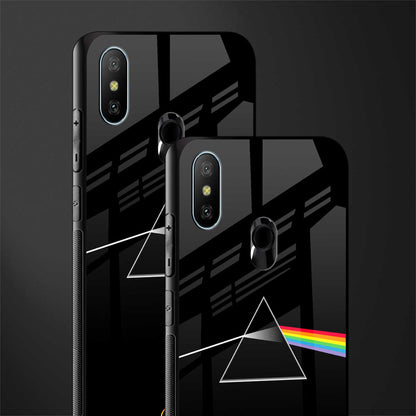 pink floyd glass case for redmi 6 pro image-2