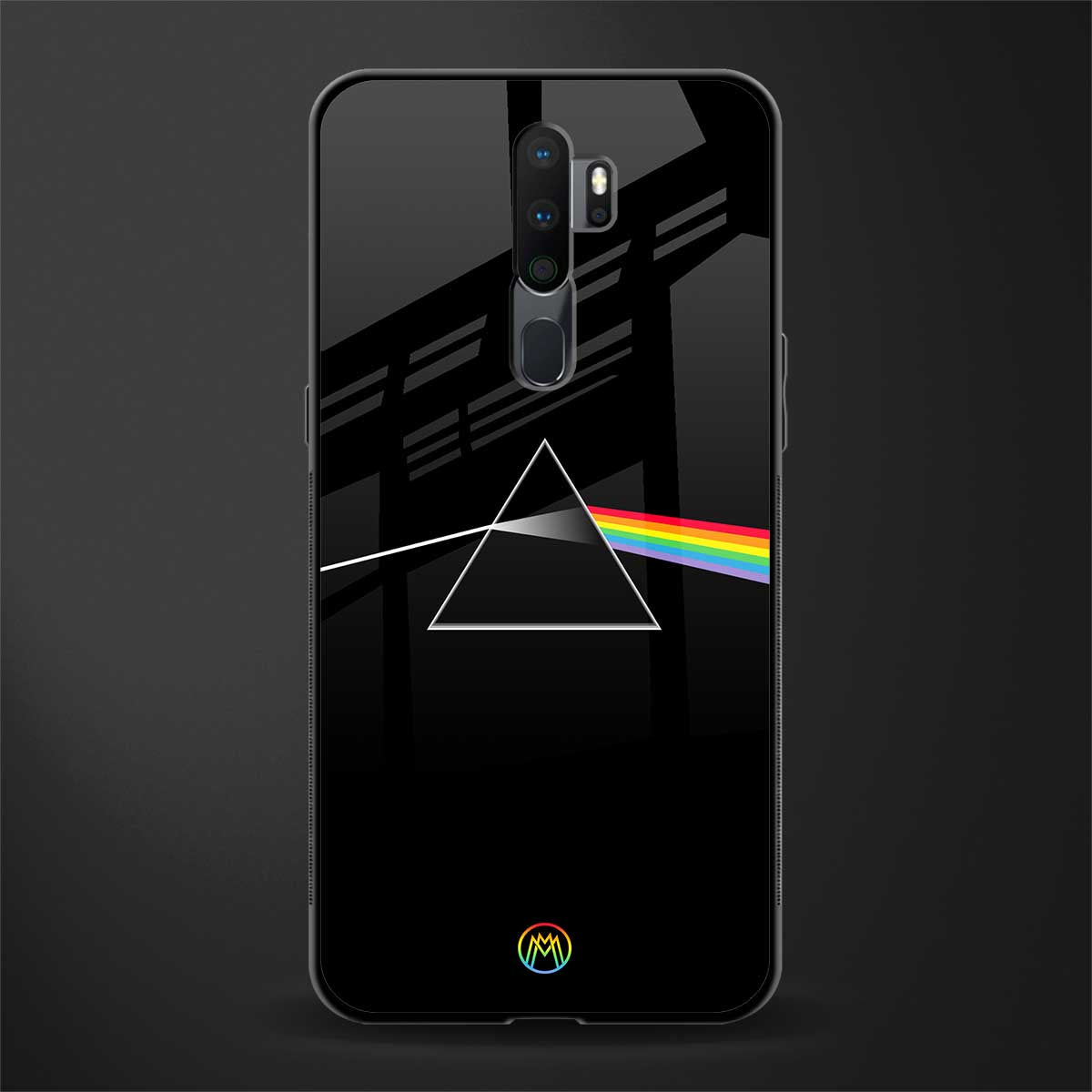 pink floyd glass case for oppo a9 2020 image