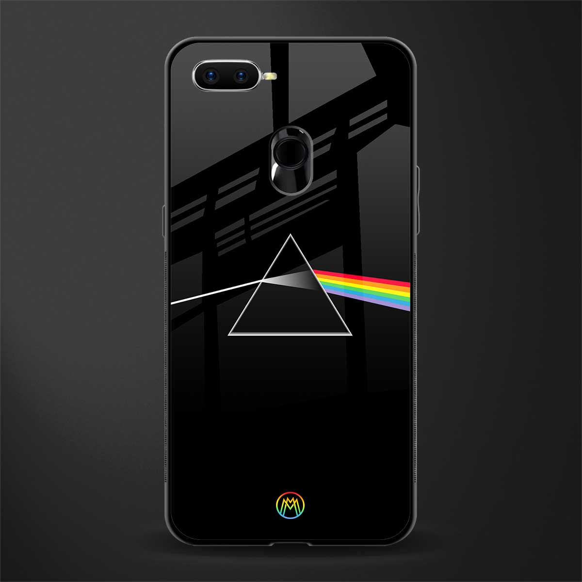 pink floyd glass case for oppo a7 image