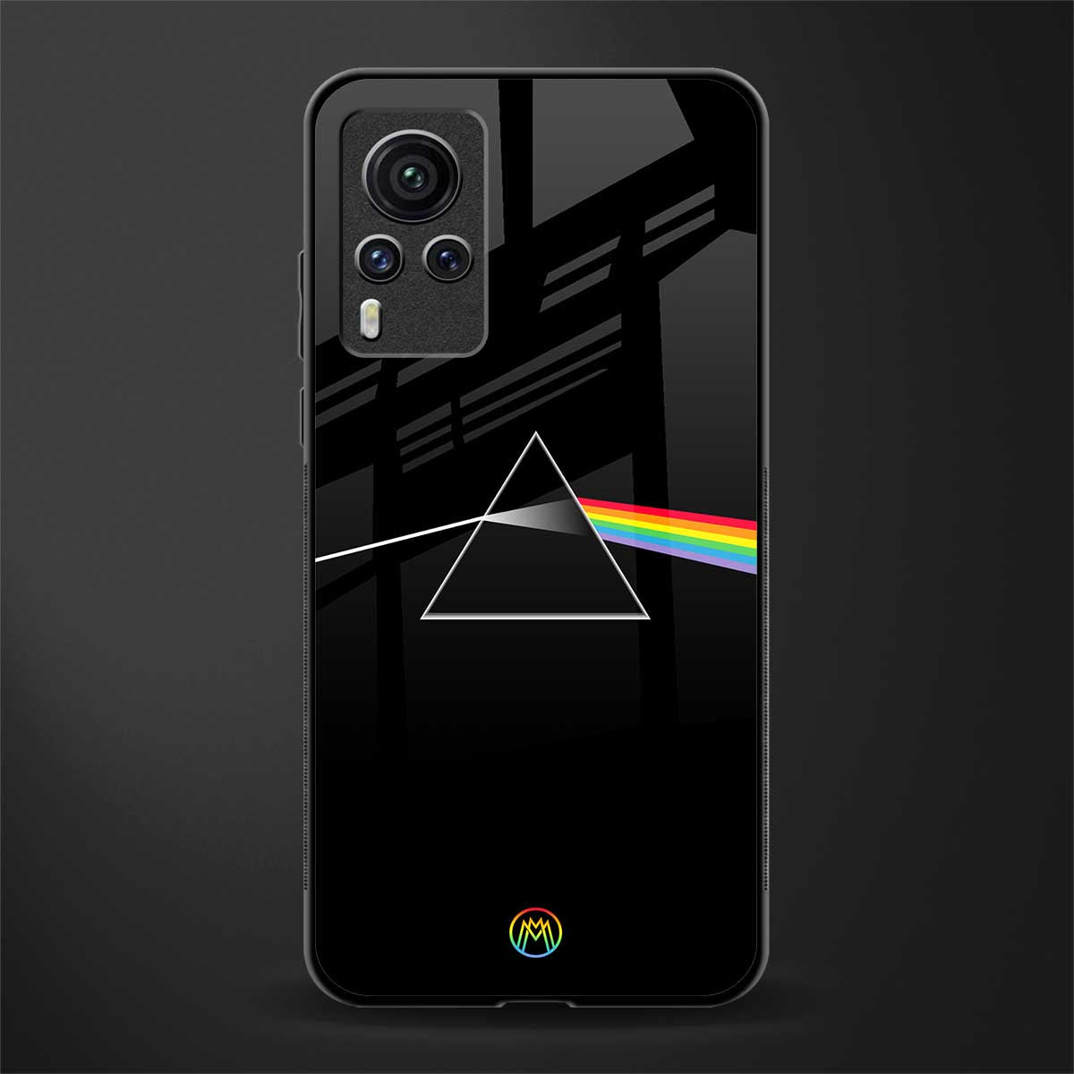 pink floyd glass case for vivo x60 pro image