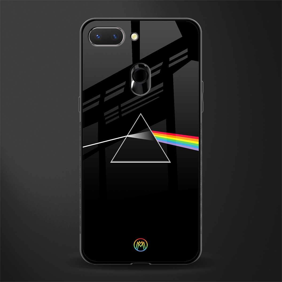 pink floyd glass case for oppo a5 image