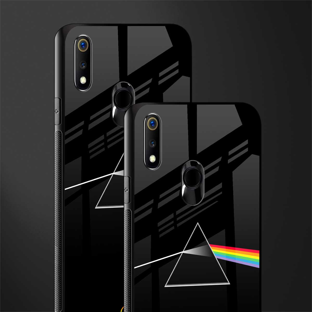 pink floyd glass case for realme 3 pro image-2