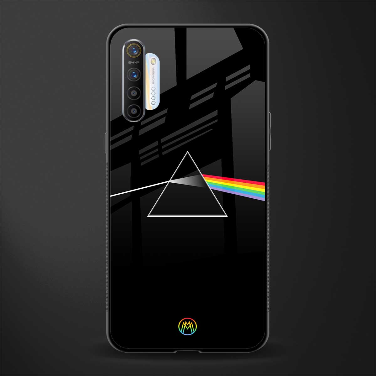 pink floyd glass case for realme x2 image