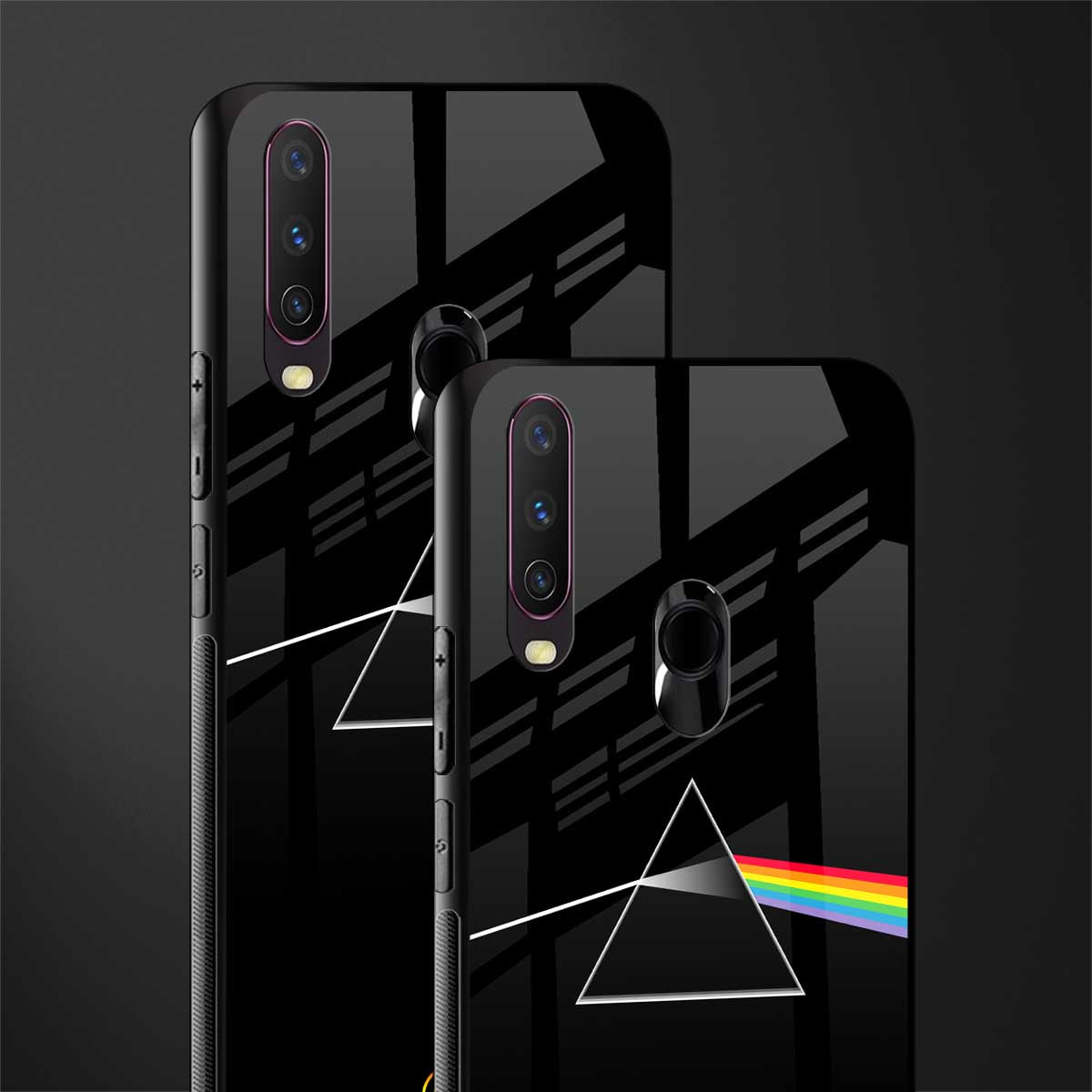 pink floyd glass case for vivo y12 image-2