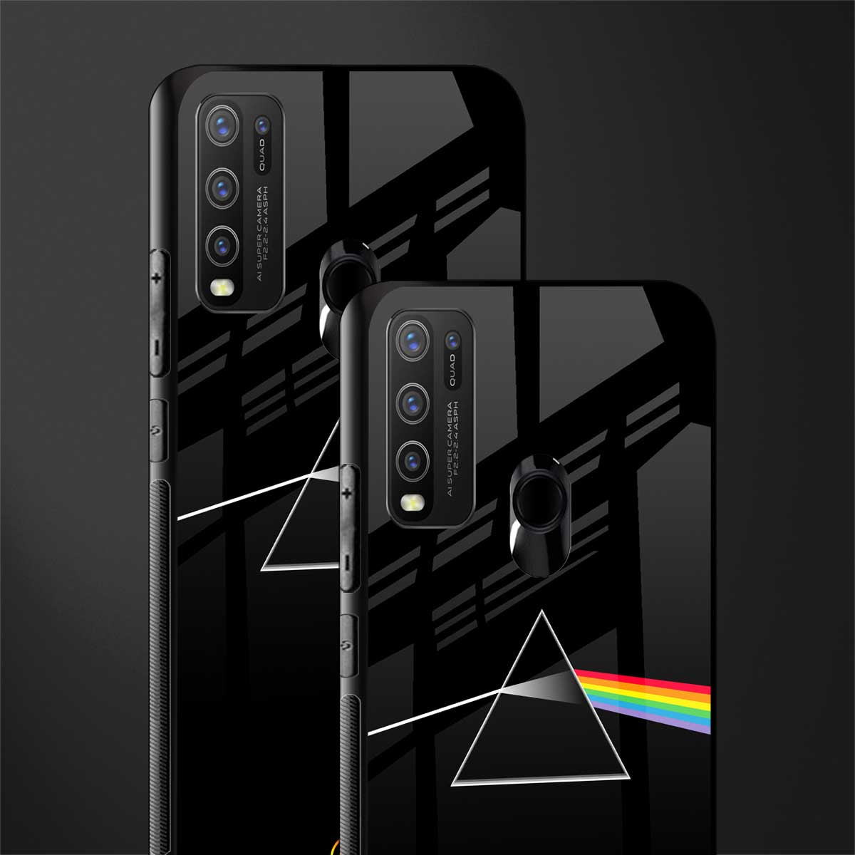pink floyd glass case for vivo y50 image-2