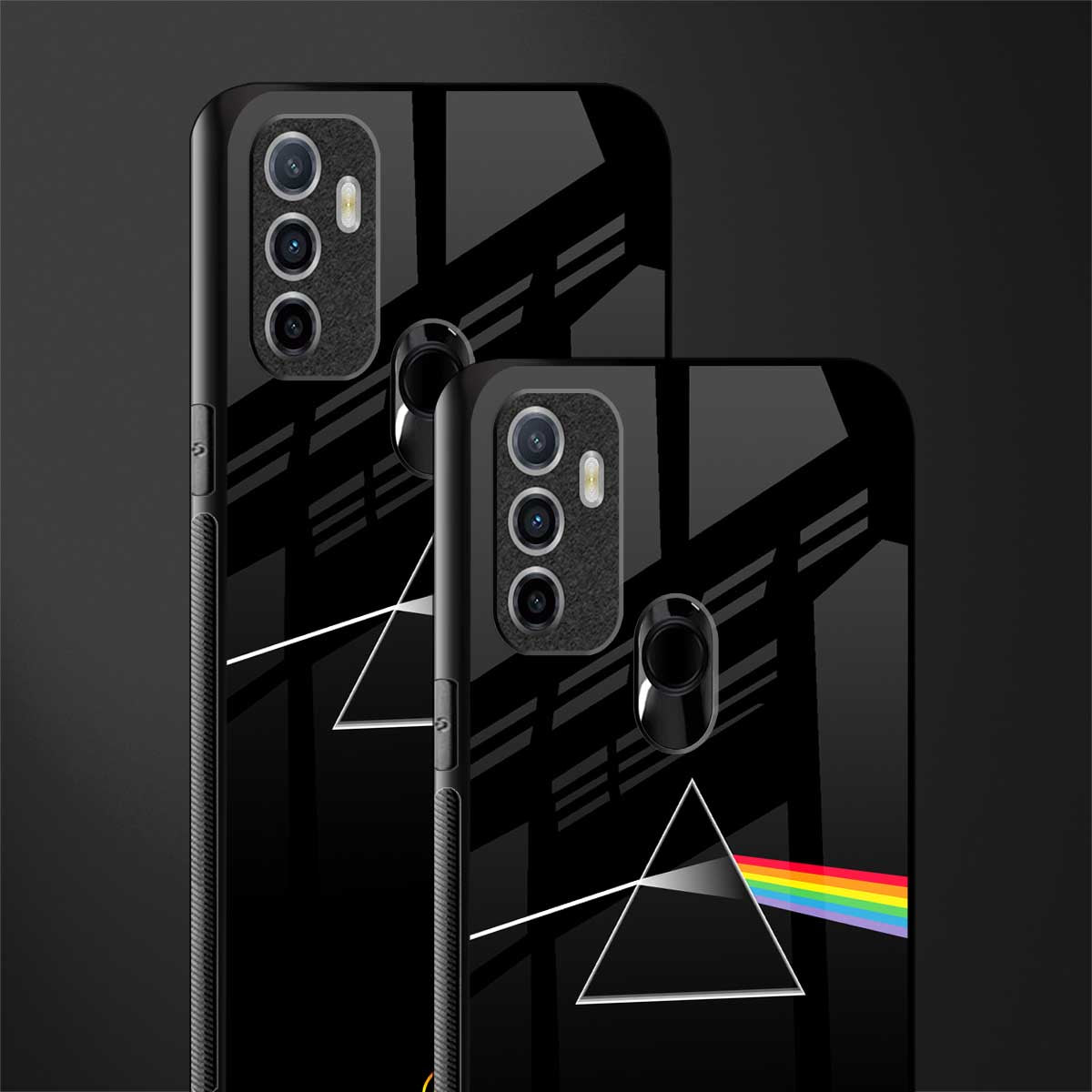 pink floyd glass case for oppo a53 image-2