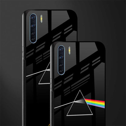 pink floyd glass case for oppo f15 image-2