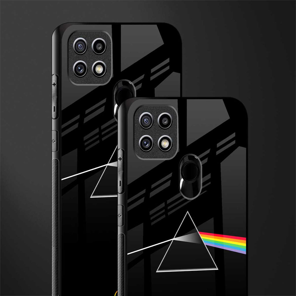 pink floyd glass case for oppo a15s image-2