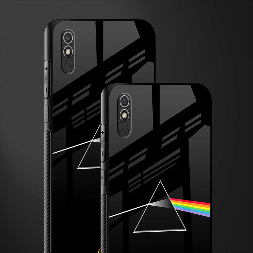 pink floyd glass case for redmi 9a image-2