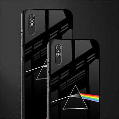 pink floyd glass case for redmi 9a image-2