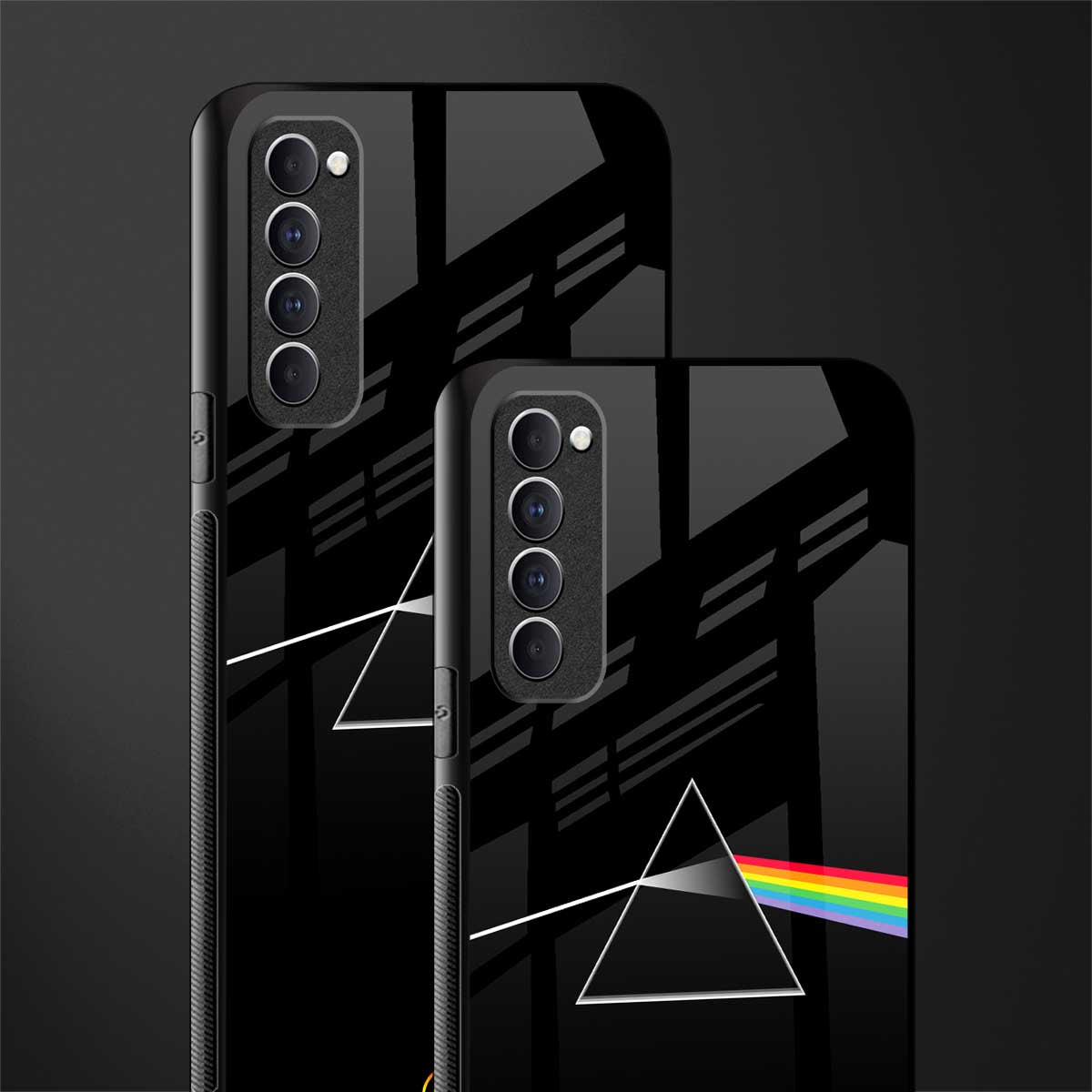 pink floyd glass case for oppo reno 4 pro image-2