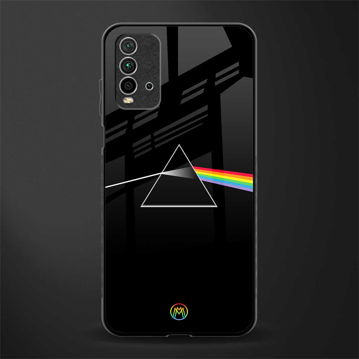 pink floyd glass case for redmi 9 power image