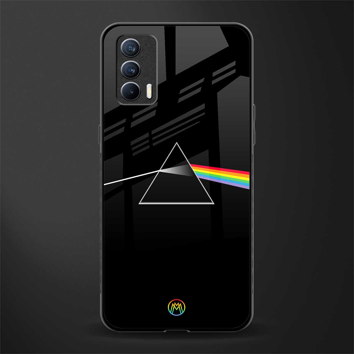 pink floyd glass case for realme x7 image