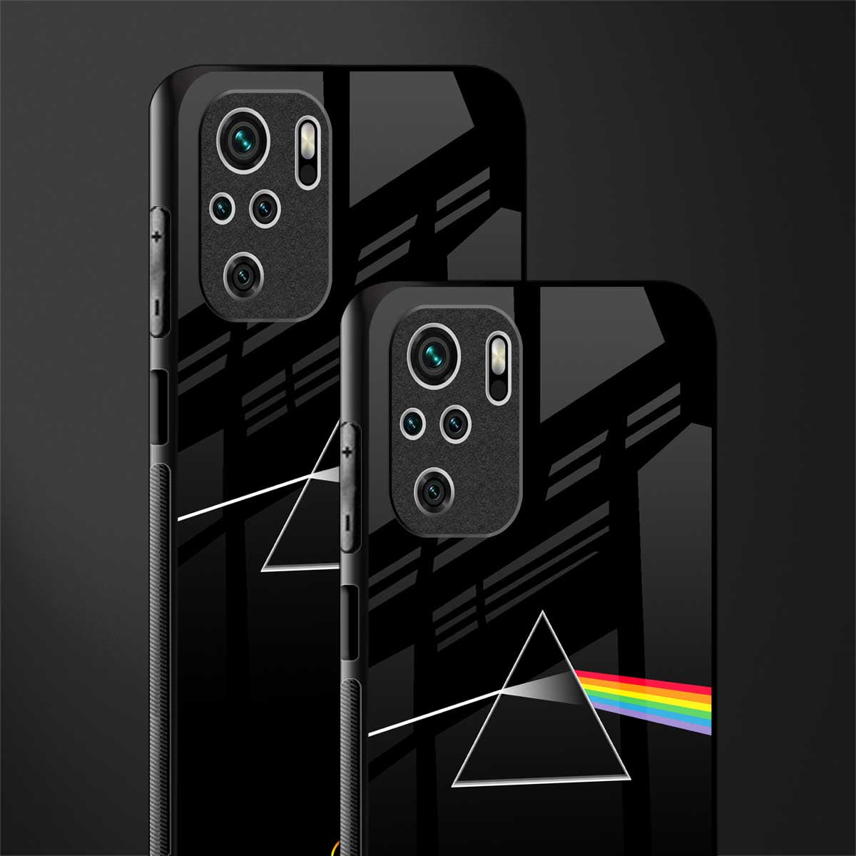 pink floyd glass case for redmi note 10 image-2