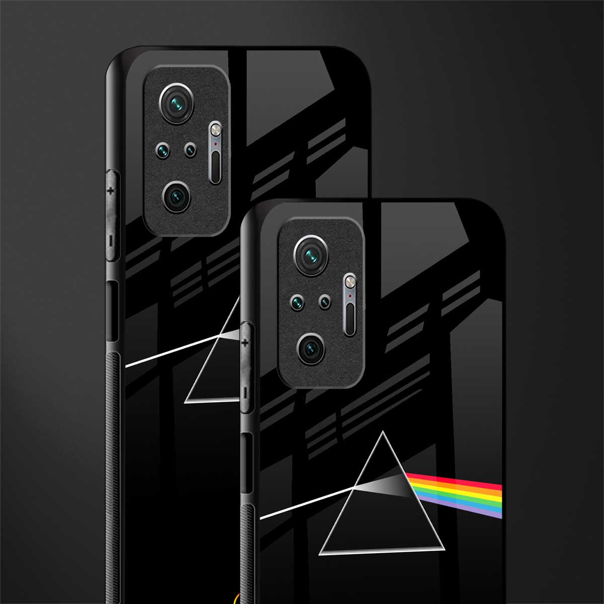 pink floyd glass case for redmi note 10 pro image-2