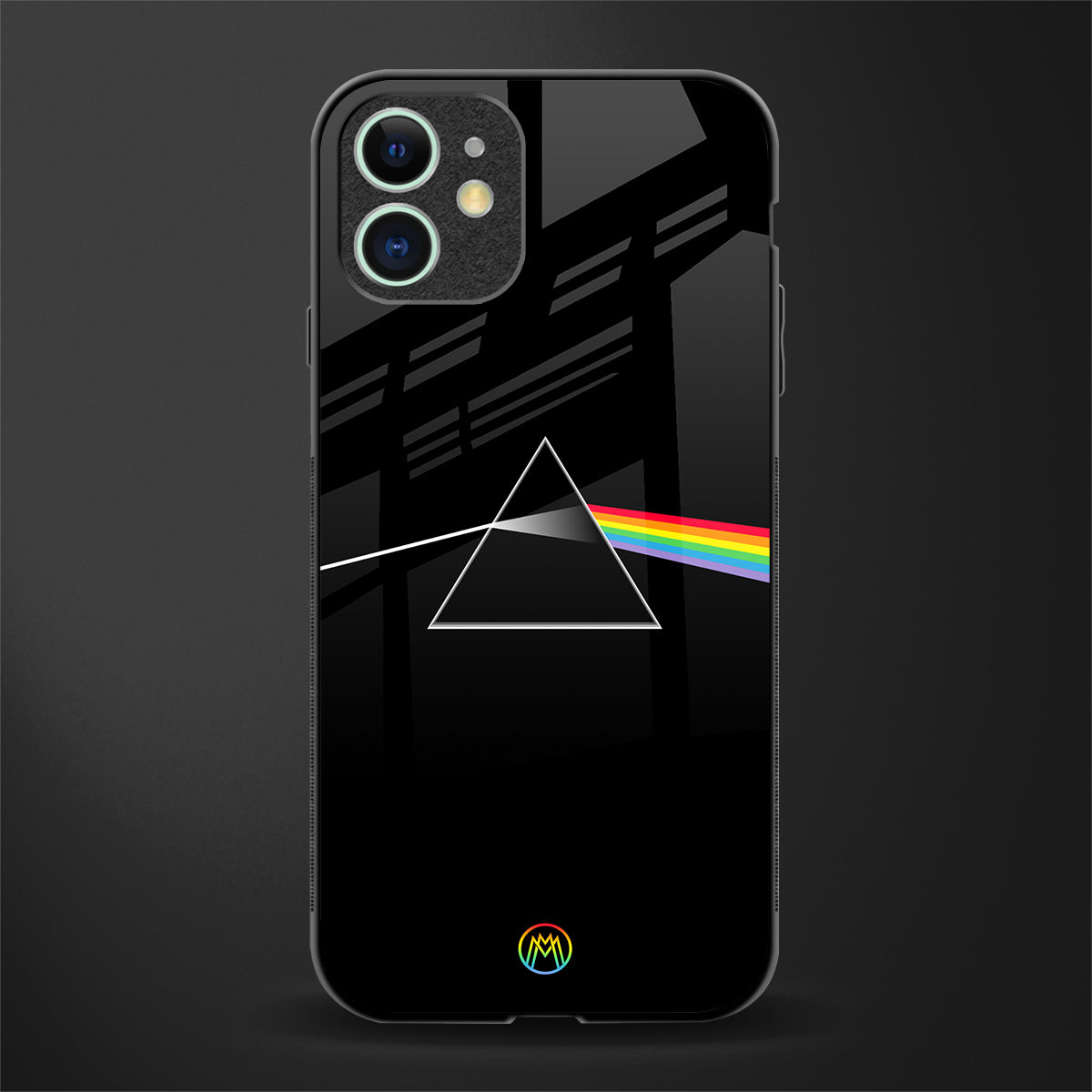 pink floyd glass case for iphone 12 mini image