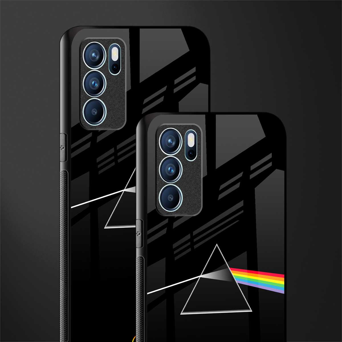 pink floyd glass case for oppo reno6 5g image-2