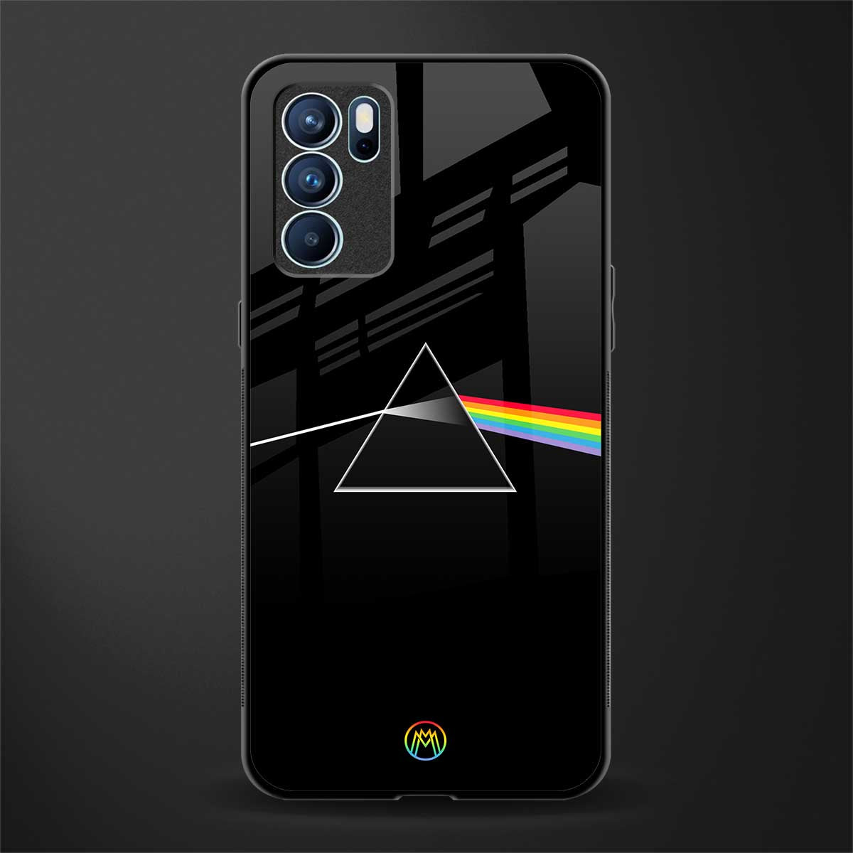 pink floyd glass case for oppo reno6 pro 5g image