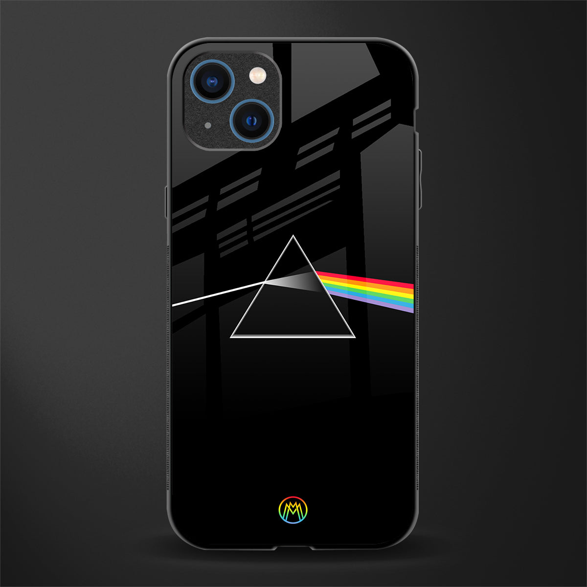 pink floyd glass case for iphone 13 image