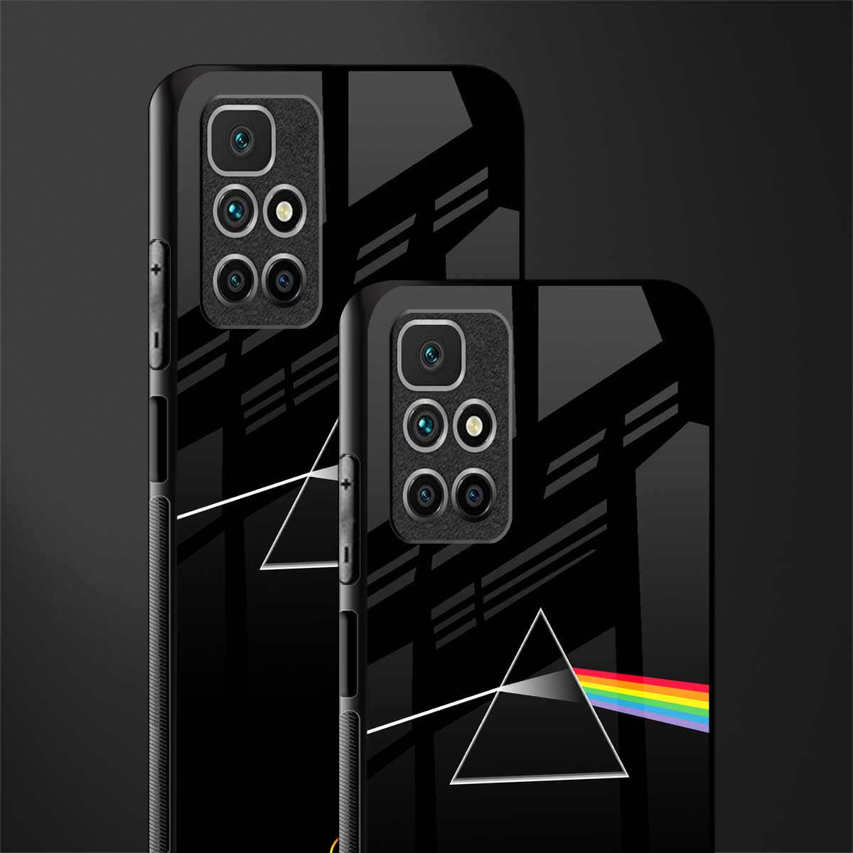 pink floyd glass case for redmi 10 prime image-2