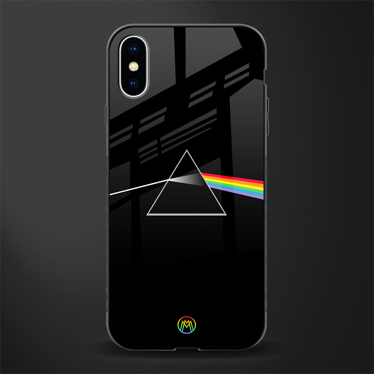 pink floyd glass case for iphone xs image