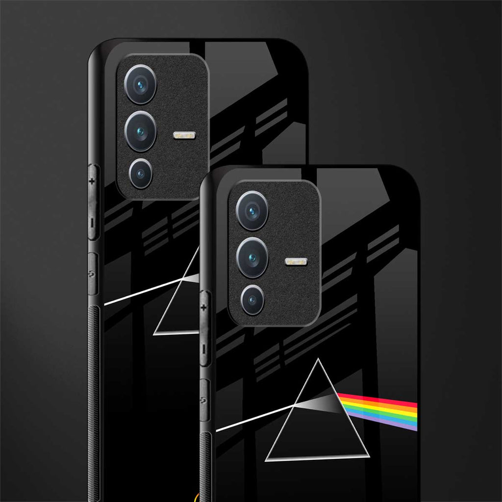 pink floyd glass case for vivo v23 5g image-2