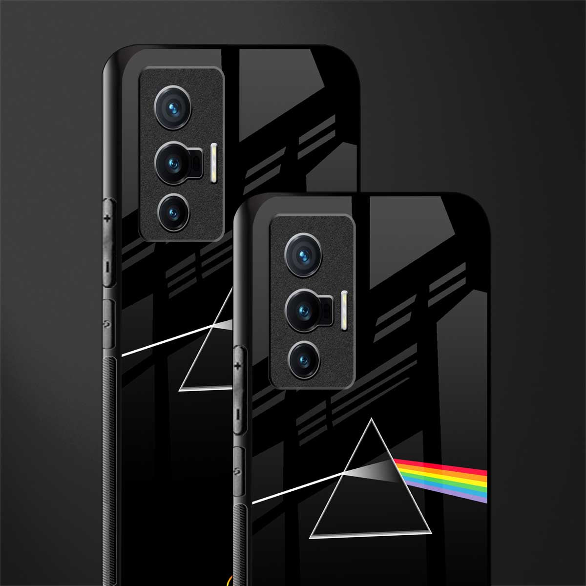 pink floyd glass case for vivo x70 image-2
