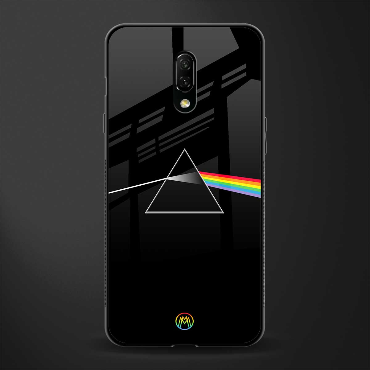 pink floyd glass case for oneplus 7 image