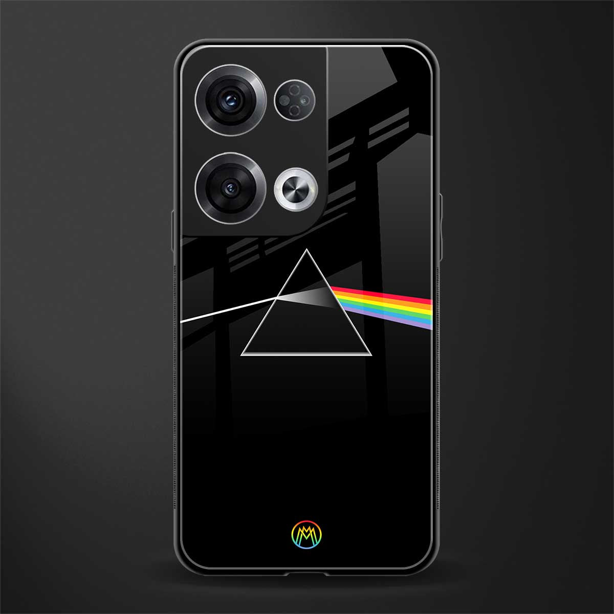 pink floyd back phone cover | glass case for oppo reno 8