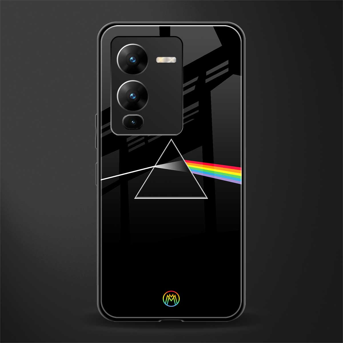 pink floyd back phone cover | glass case for vivo v25 pro 5g
