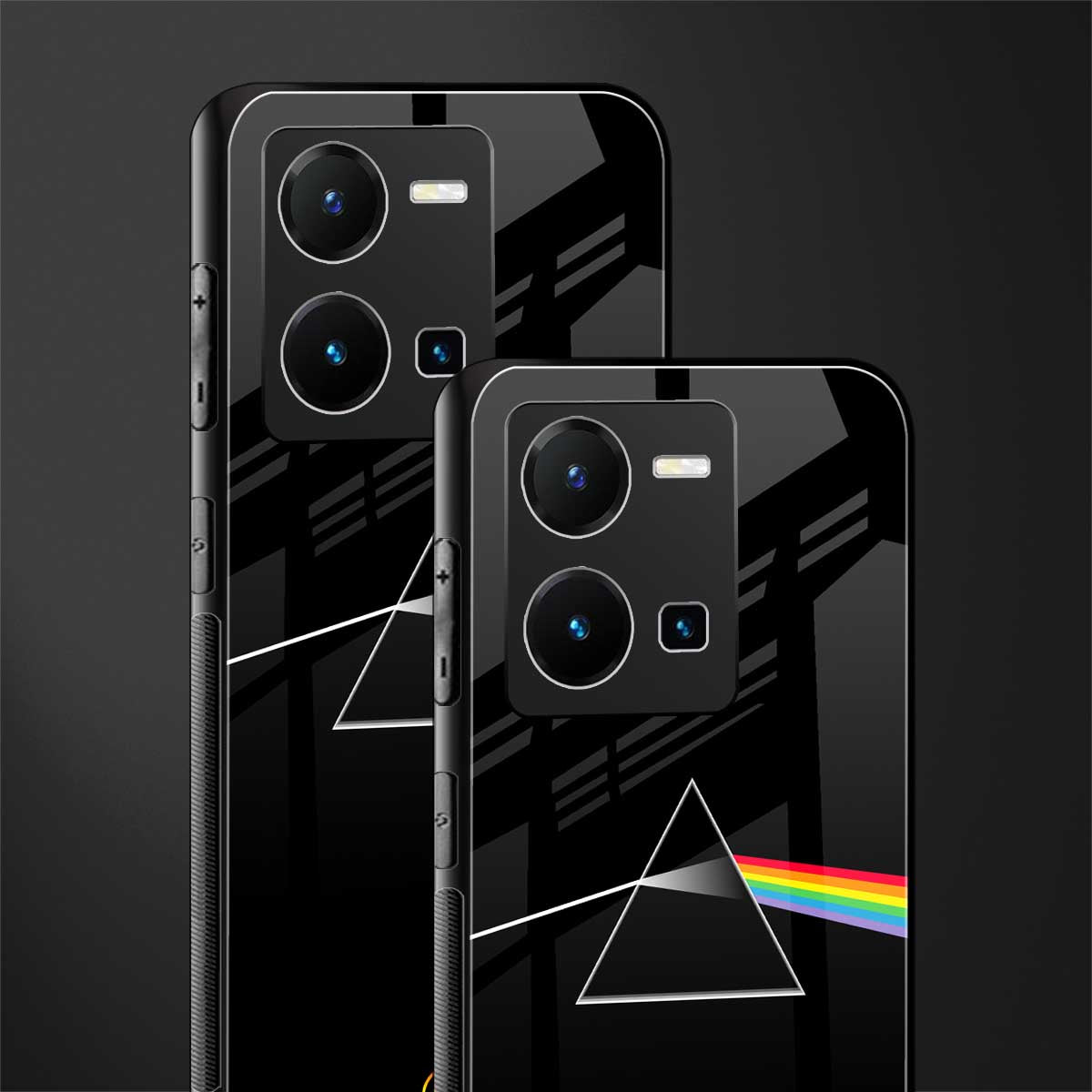 pink floyd back phone cover | glass case for vivo y35 4g