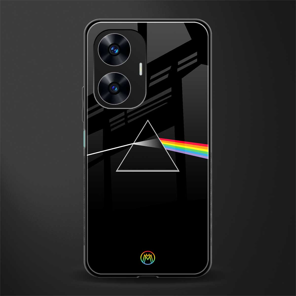 pink floyd back phone cover | glass case for realme c55