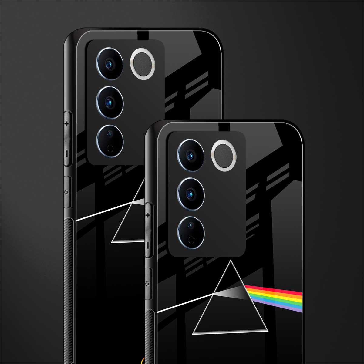 pink floyd back phone cover | glass case for vivo v27 pro 5g