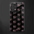 pink skull pattern back phone cover | glass case for samsung galaxy a23