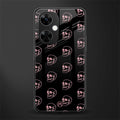 pink skull pattern back phone cover | glass case for oneplus nord ce 3 lite
